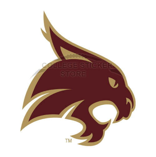 Diy Texas State Bobcats Iron-on Transfers (Wall Stickers)NO.6549